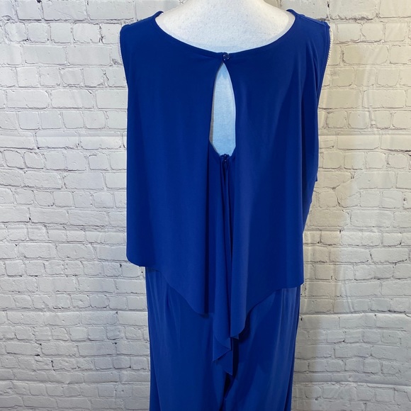 CAPSULE Jumpsuit Layered Cobalt Blue-12 - Picture 4 of 5